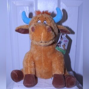 Kohl’s Cares NEW Dr. Seuss Mr. Brown Can Moo Brown Cow Kids Stuffed Animal Toy